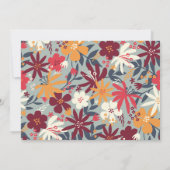 Merci Retro Pastel Fleur sauvage personnalisé (Dos)