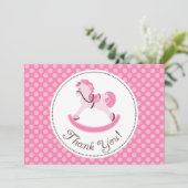 Merci rose de cheval de basculage (Debout devant)