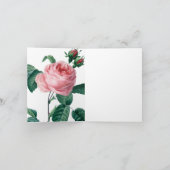 Merci rose de mariage de brume rose (Intérieur)