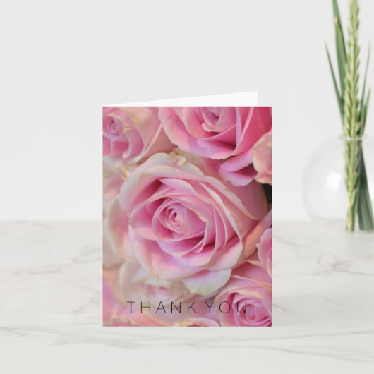 Merci rose de roses blancs (Devant)