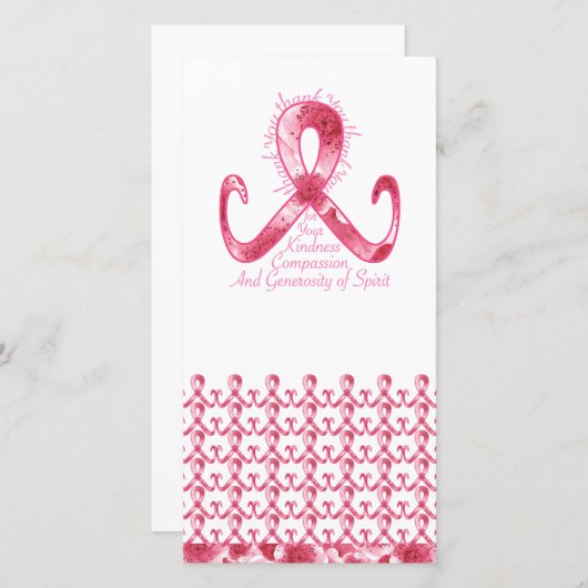 Merci rose de ruban (Devant / Derrière)