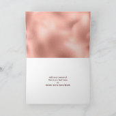 Merci Rose diplômé de troisième cycle en or 3 (Intérieur)