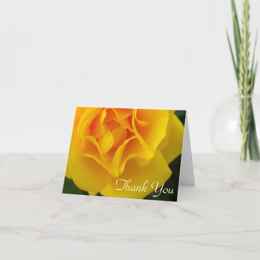 Merci rose jaune (Devant)