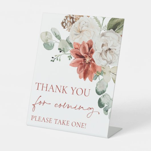 Merci rouge de Noël d'hiver pour le signe à venir (Recto)