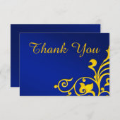 Merci royal bleu et or (Devant / Derrière)