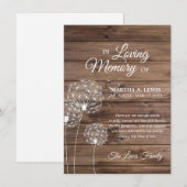 MERCI russe de Dandelion Pappi (Devant / Derrière)