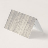 Merci Rustic Wood Southern Country Carte de coton (Back)