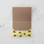 Merci rustique de dentelle de tournesol (Intérieur)