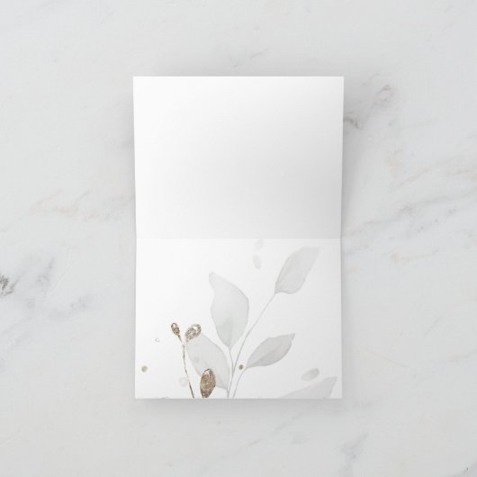 Merci rustique écossais vert aquarelle (Intérieur)