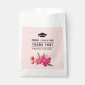 Merci | Sacs de préférence personnalisés pour la f (Devant)