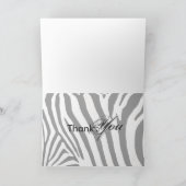 Merci sauvage, zèbre - Personnalisable (Intérieur)