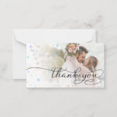 merci script mariage de la carte de photo déchargé (Devant)