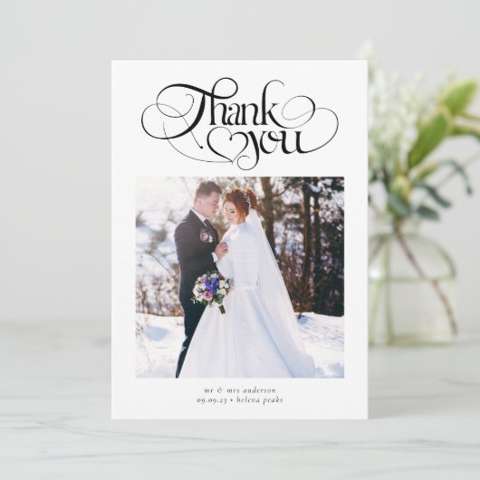 Merci Script Mariage photo (Debout devant)