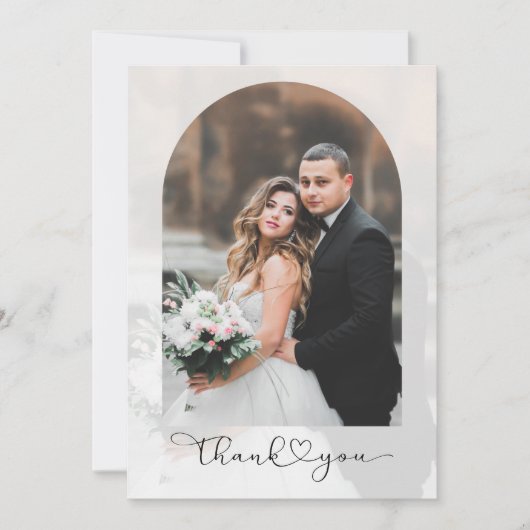 Merci Script  Photo Arch Mariage (Devant)