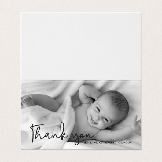 Merci Script photo bébé (Outside Unfolded)