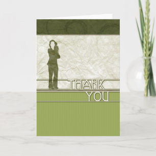 merci : silhouette d'affaires :