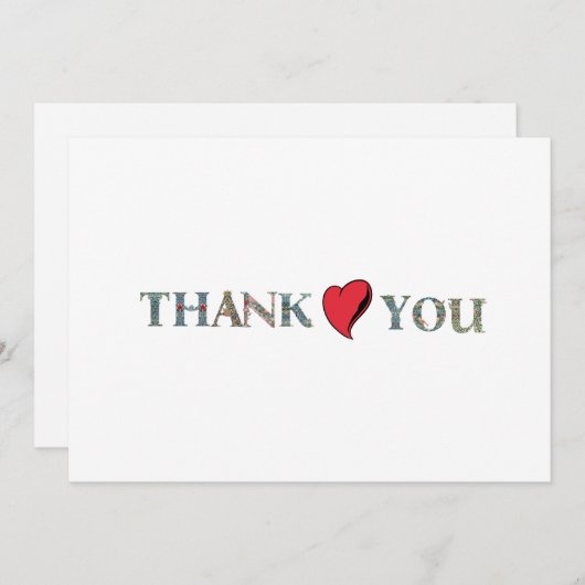 Merci simple (Devant / Derrière)