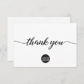 Merci simple d'appréciation du client (Devant / Derrière)