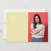 MERCI SIMPLE DE GRADUATION DE CALLIGRAPHIE SIMPLE (Devant)