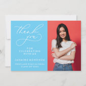 MERCI SIMPLE DE GRADUATION DE CALLIGRAPHIE SIMPLE (Devant)