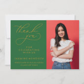 MERCI SIMPLE DE GRADUATION DE CALLIGRAPHIE SIMPLE (Devant)