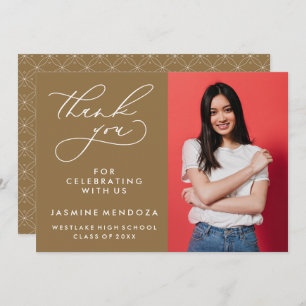 MERCI SIMPLE DE GRADUATION DE CALLIGRAPHIE SIMPLE