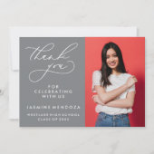 MERCI SIMPLE DE GRADUATION DE CALLIGRAPHIE SIMPLE (Devant)