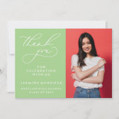 MERCI SIMPLE DE GRADUATION DE CALLIGRAPHIE SIMPLE (Devant)