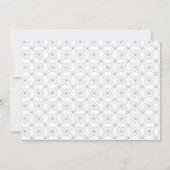 MERCI SIMPLE DE GRADUATION DE CALLIGRAPHIE SIMPLE (Dos)