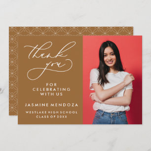 MERCI SIMPLE DE GRADUATION DE CALLIGRAPHIE SIMPLE