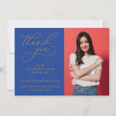 MERCI SIMPLE DE GRADUATION DE CALLIGRAPHIE SIMPLE (Devant)