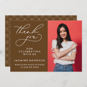 MERCI SIMPLE DE GRADUATION DE CALLIGRAPHIE SIMPLE