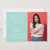 MERCI SIMPLE DE GRADUATION DE CALLIGRAPHIE SIMPLE (Devant)