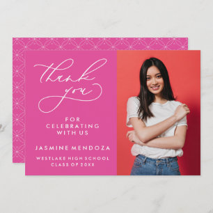 MERCI SIMPLE DE GRADUATION DE CALLIGRAPHIE SIMPLE