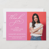 MERCI SIMPLE DE GRADUATION DE CALLIGRAPHIE SIMPLE (Devant)