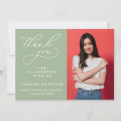 MERCI SIMPLE DE GRADUATION DE CALLIGRAPHIE SIMPLE (Devant)