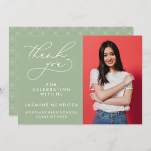 MERCI SIMPLE DE GRADUATION DE CALLIGRAPHIE SIMPLE