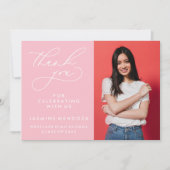 MERCI SIMPLE DE GRADUATION DE CALLIGRAPHIE SIMPLE (Devant)