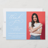 MERCI SIMPLE DE GRADUATION DE CALLIGRAPHIE SIMPLE (Devant)