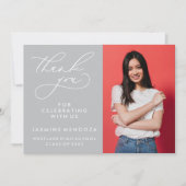 MERCI SIMPLE DE GRADUATION DE CALLIGRAPHIE SIMPLE (Devant)