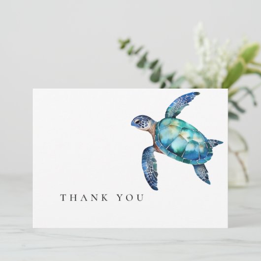 Merci simple de tortue de mer (Debout devant)