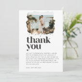 Merci simple Mariage photo (Debout devant)