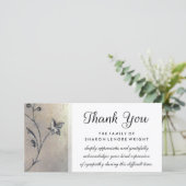 Merci Simplicité carte de sympathie (Debout devant)