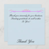 Merci Sincèrement (Devant / Derrière)