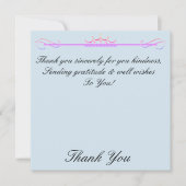 Merci sincèrement (Devant)