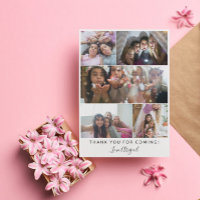 Merci Sleepover Girl's Party Photo Collage