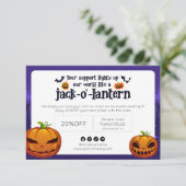 Merci Spooktacular Halloween à saveur de citrouill (Debout devant)