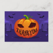 Merci Spooktacular Halloween à saveur de citrouill (Dos)
