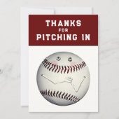 Merci sportif de baseball (Devant)