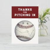 Merci sportif de baseball (Debout devant)